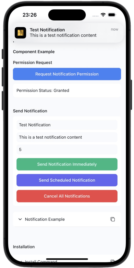 UI Component Gallery